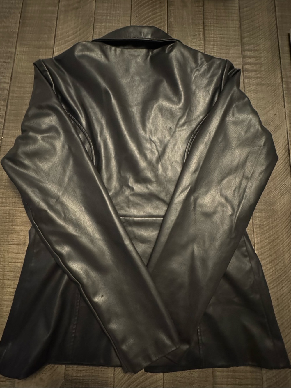 BB Dakota Leather Womens Button-Up Jacket *Read Description* - Picture 5 of 9